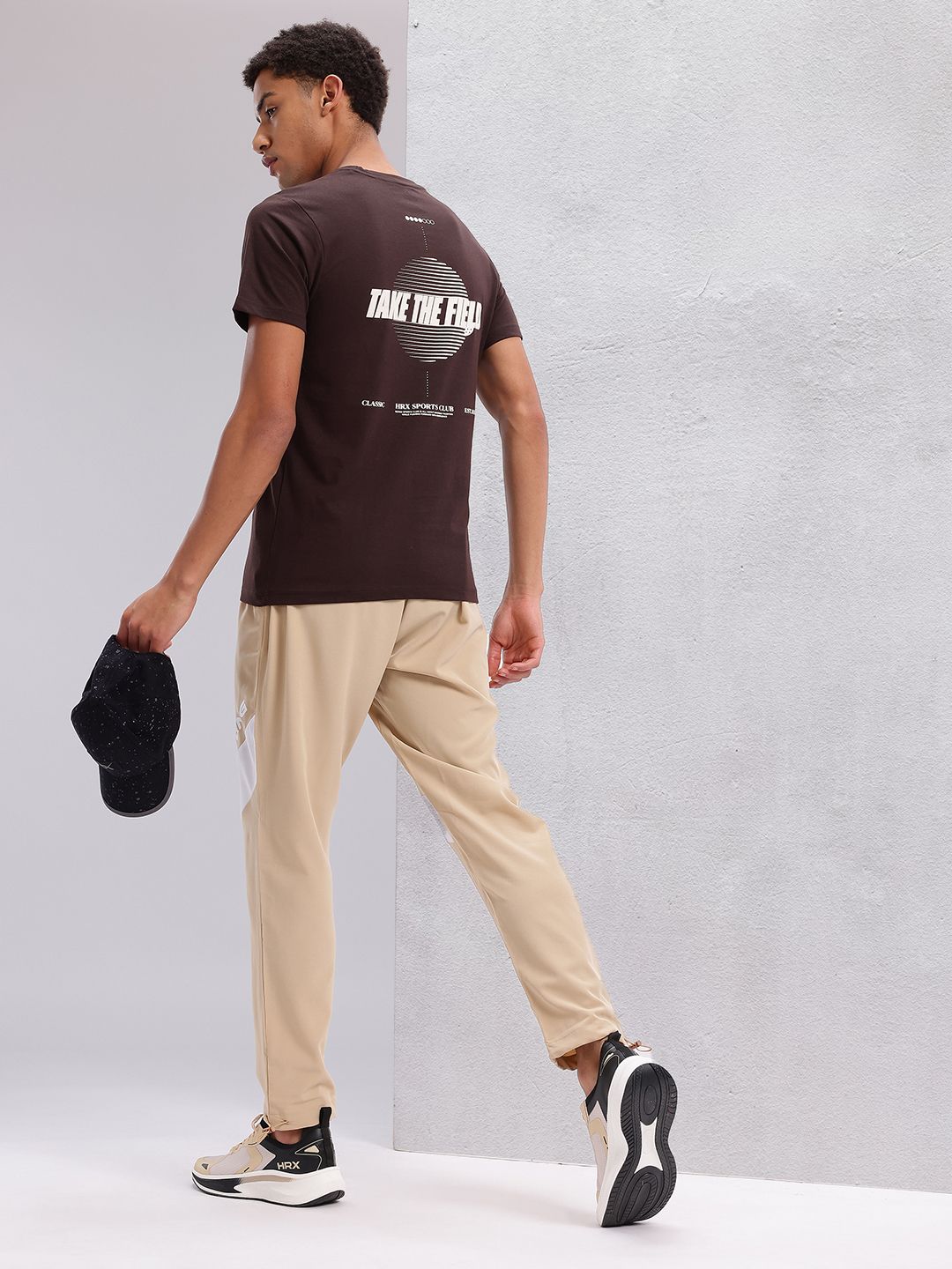 HRX by Hrithik Roshan Typography Print Round-Neck Lifestyle T-shirt