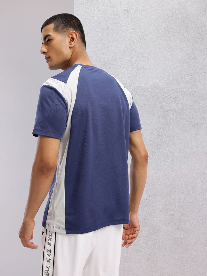 HRX by Hrithik Roshan Colourblocked Rapid-Dry Running T-shirt