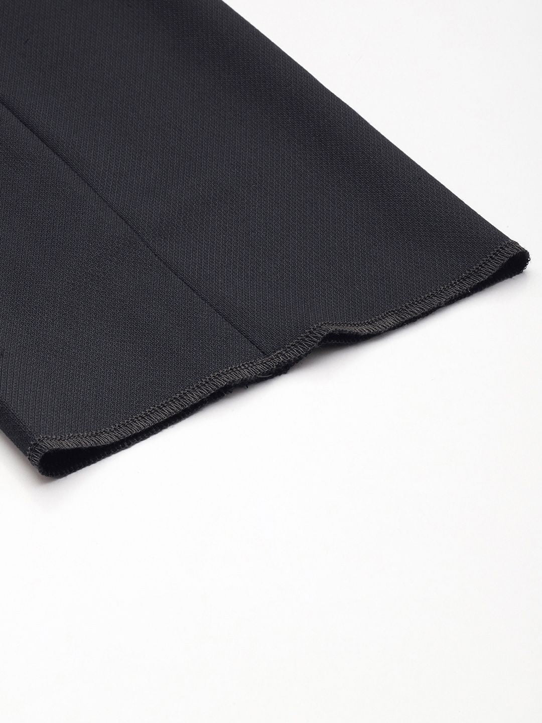 Park Avenue Men Textured Slim Fit Formal Trousers