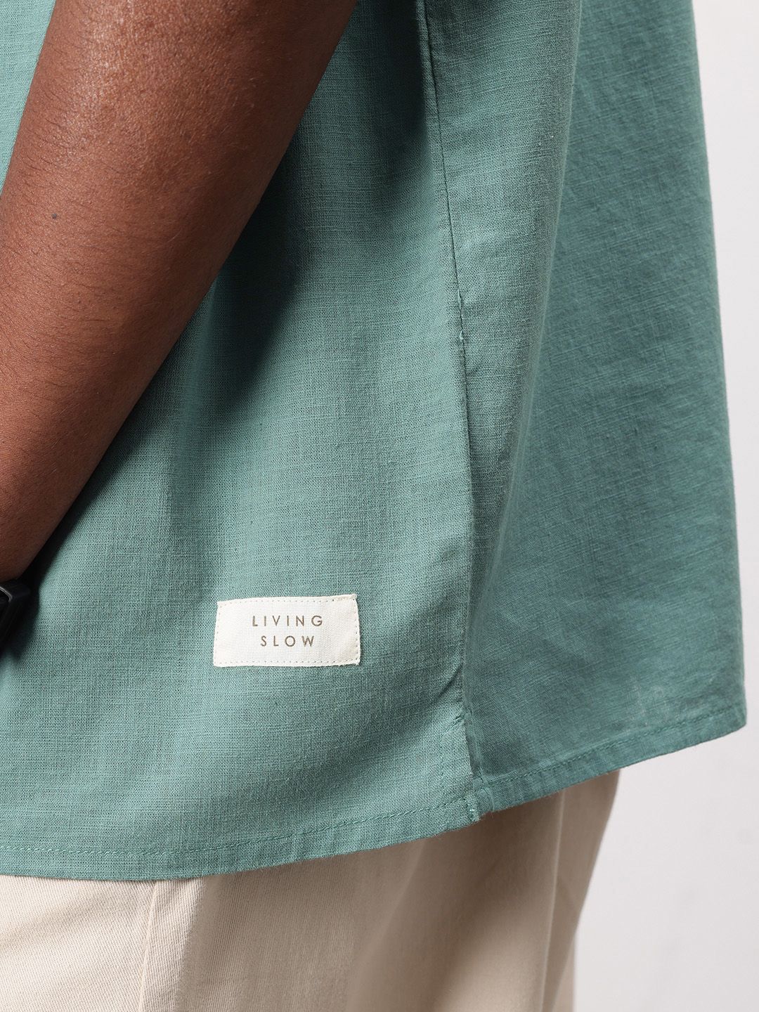 ether Zen Cuban Collar Casual Shirt