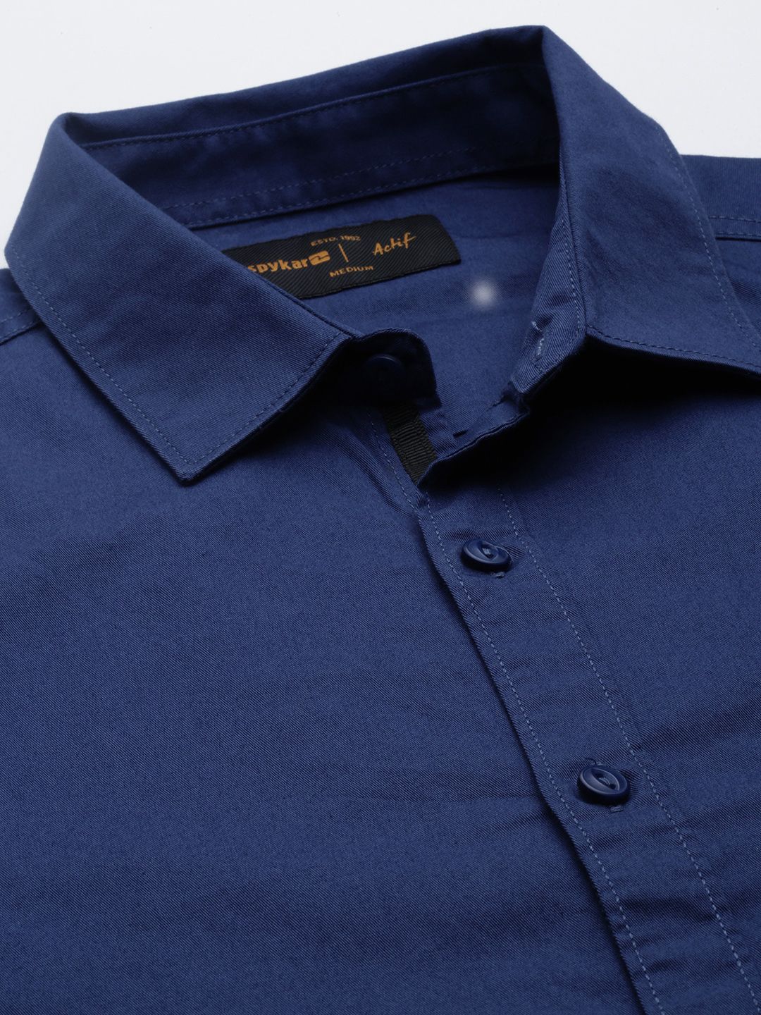 SPYKAR Pure Cotton Slim Fit Casual Shirt