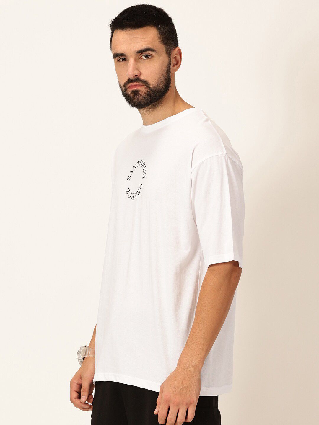 Thomas Scott Round Neck Typography Printed Bio Finish Pure Cotton T-shirt