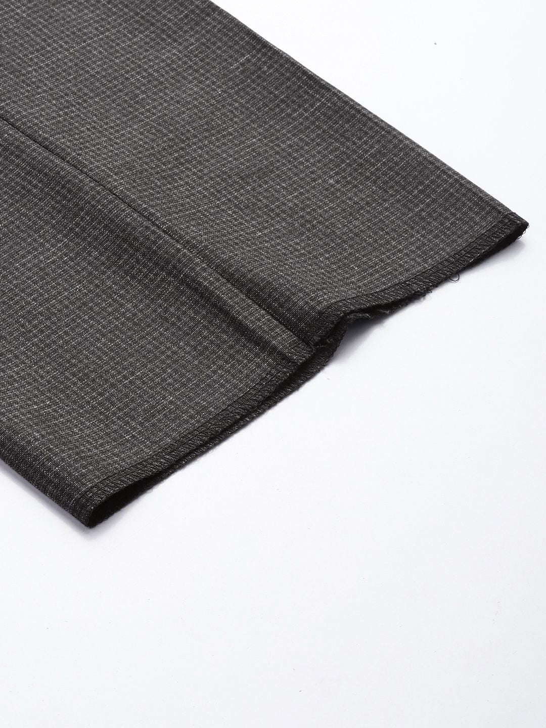 Park Avenue Men Checked Formal Trousers