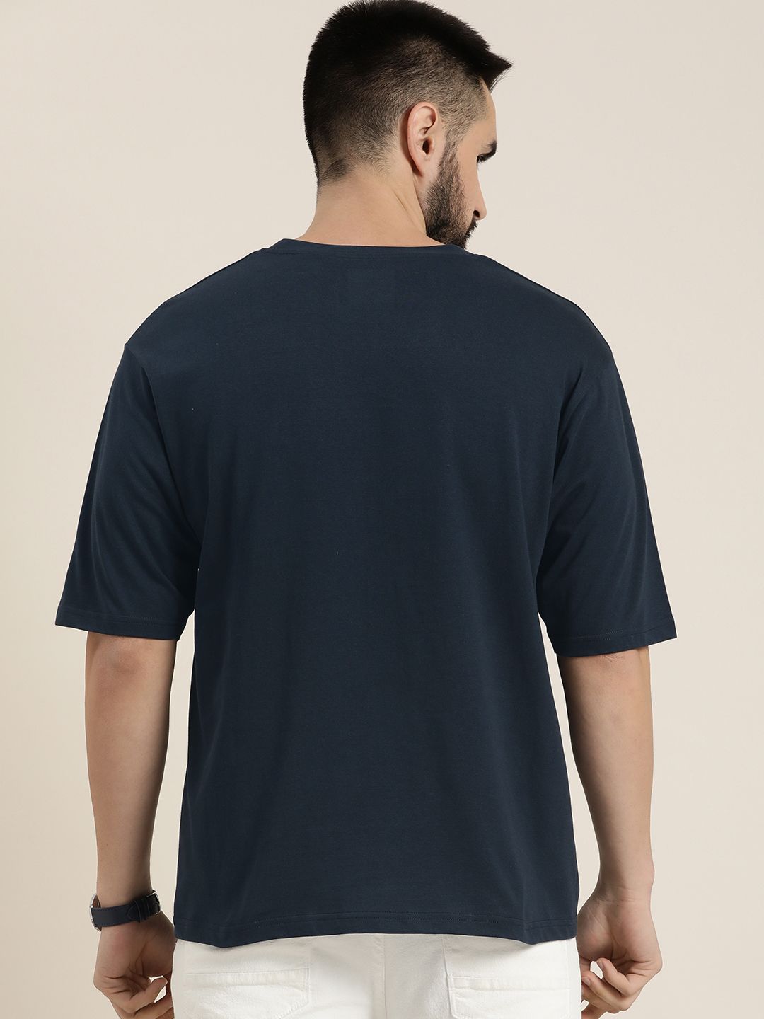 DILLINGER Men Sriped Oversized T-shirt