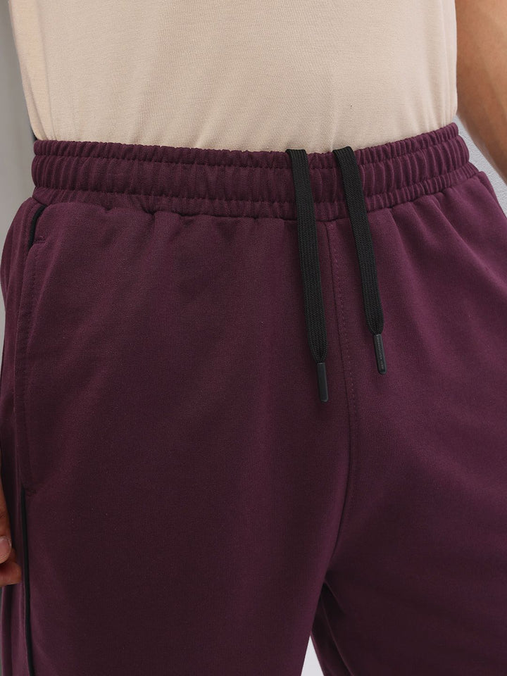 HRX by Hrithik Roshan Men Mid-Rise Colorblocked Detail Joggers