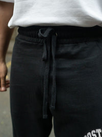 Powerlook Men Black Printed Baggy Trackpant