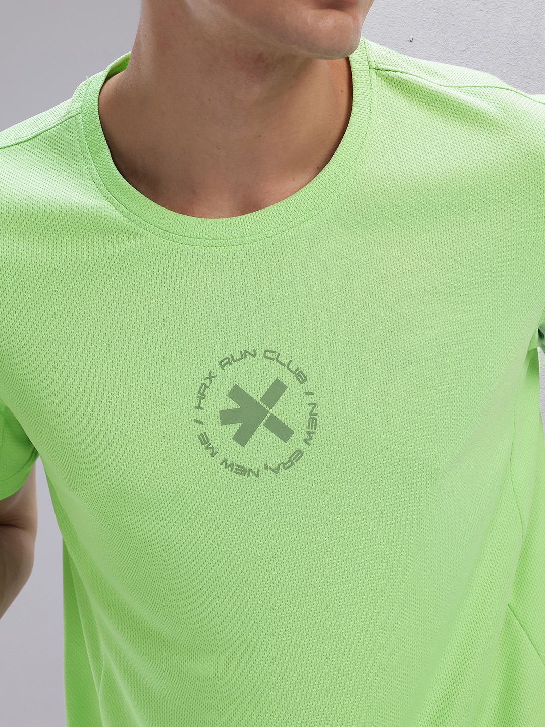 HRX by Hrithik Roshan Brand Logo Print Running T-shirt