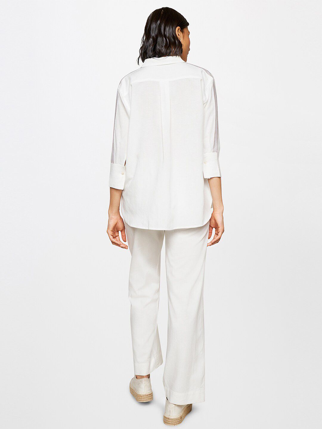 AND Shirt Collar Linen Shirt With Trouser