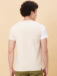 Being Human Colourblocked Round Neck T-shirt