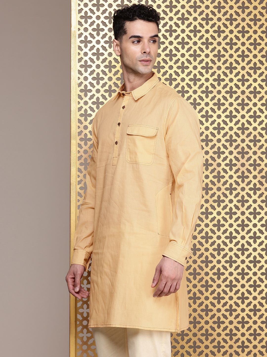 House of Pataudi  Jashn Pure Cotton Kurta
