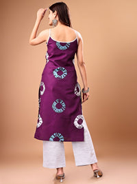 KALINI Women Abstract Printed Kurta with Palazzo