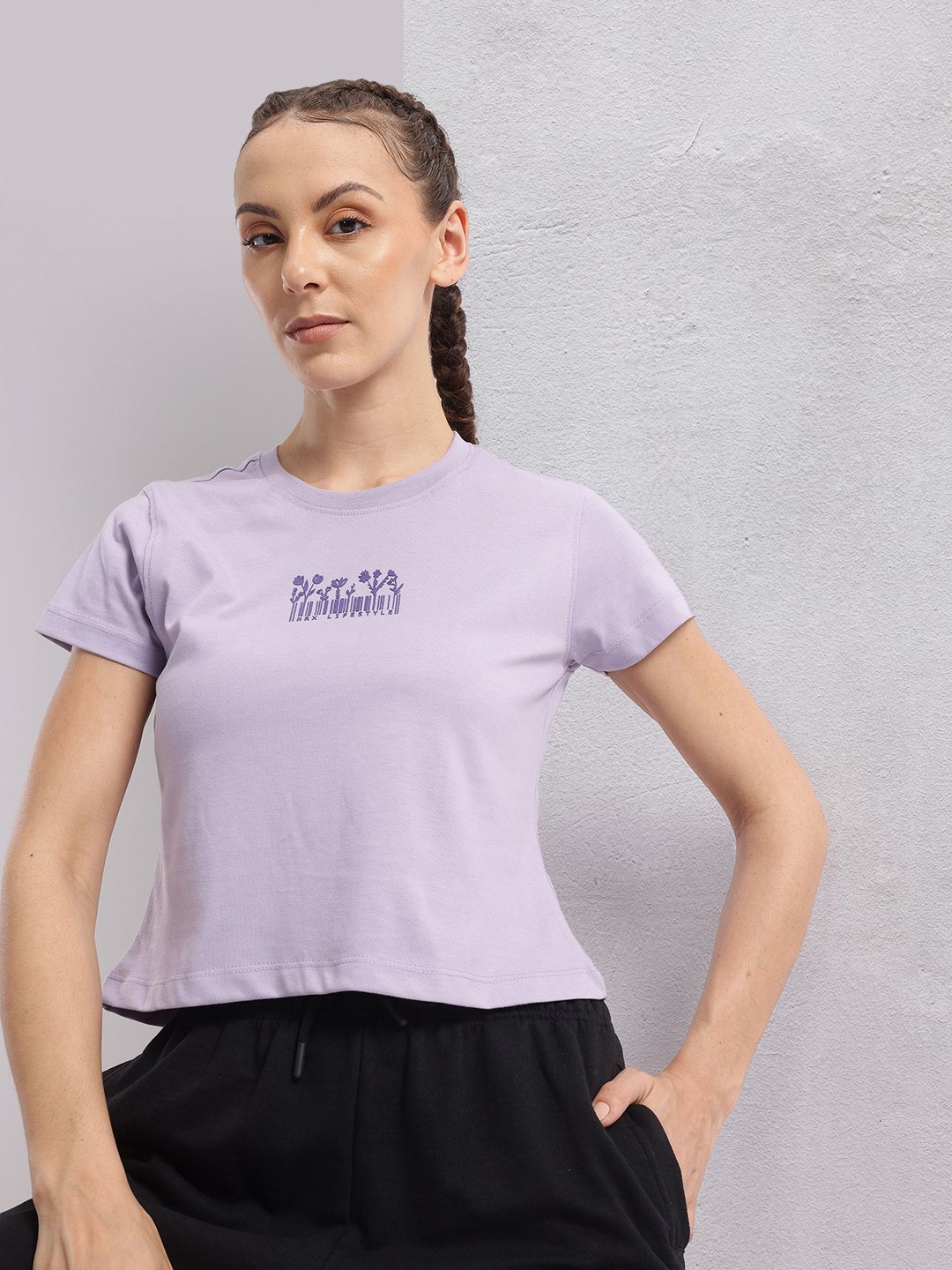 HRX by Hrithik Roshan Women Typography Printed T-shirt