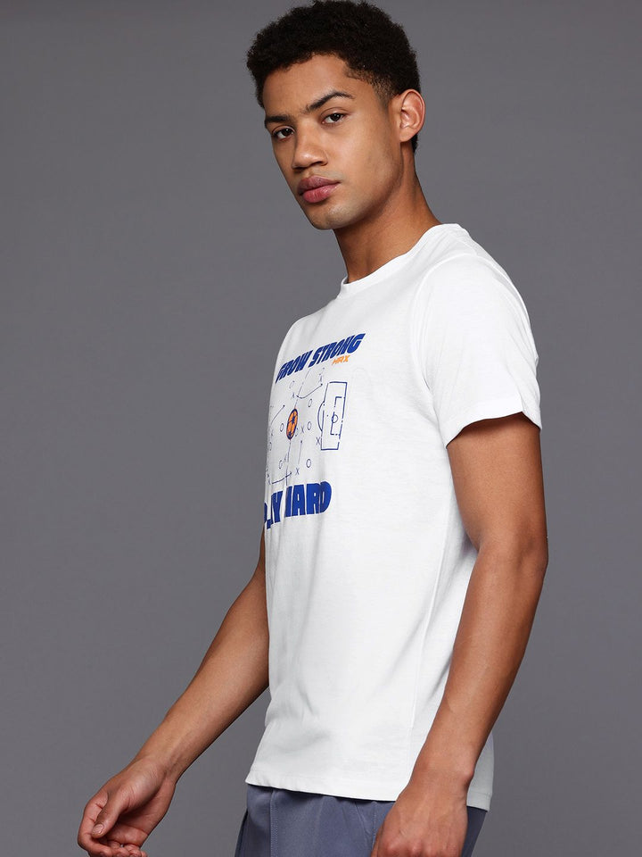 HRX by Hrithik Roshan Typography Print Regular Fit Lifestyle T-shirt