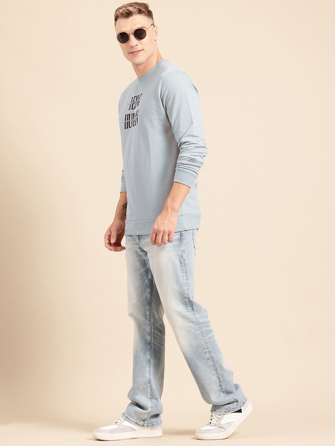 Being Human Men Pure Cotton Sweatshirt