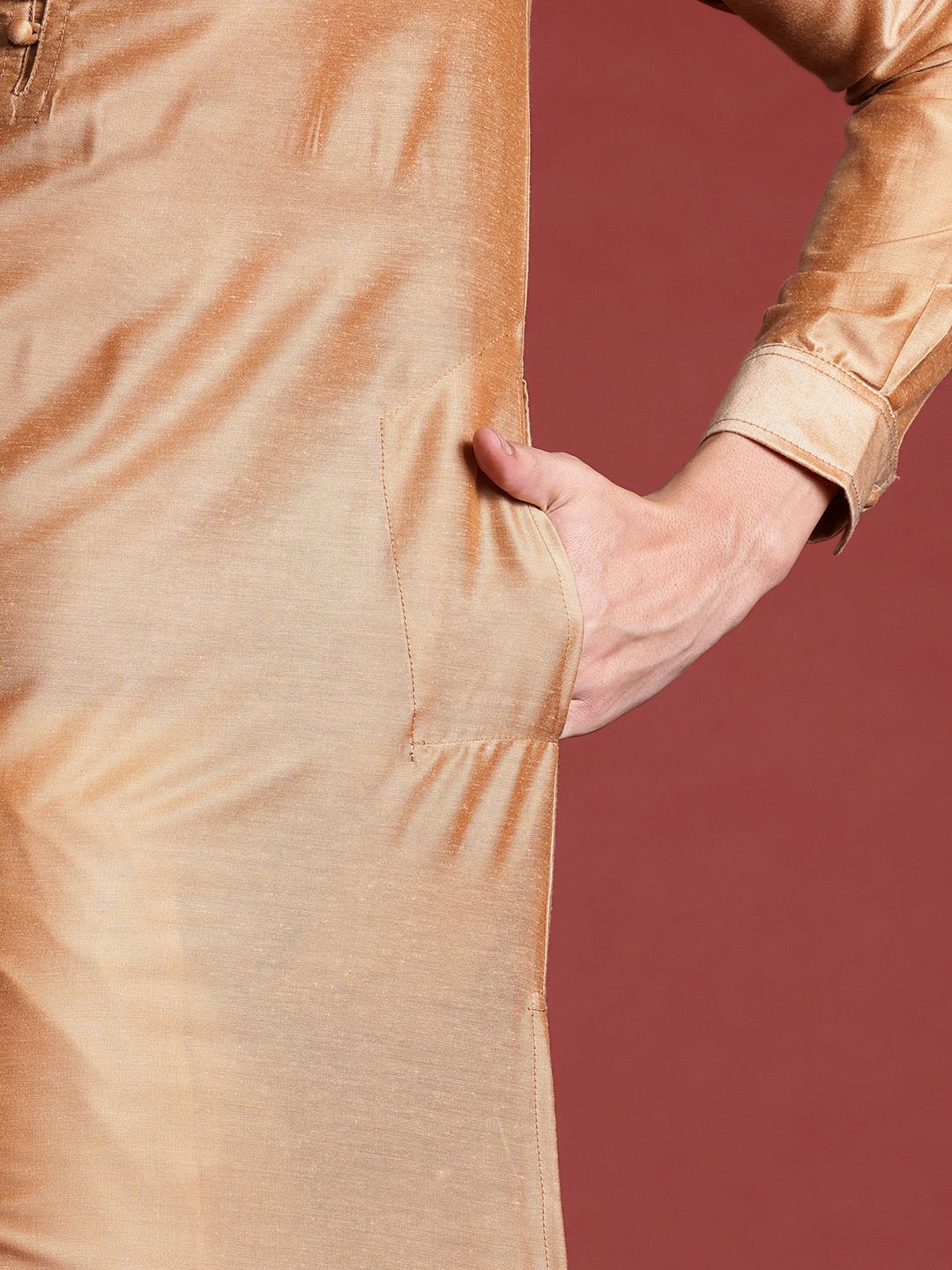 Anouk Mandarin Collar Kurta