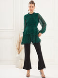 Antheaa Embellished Top & Trouser