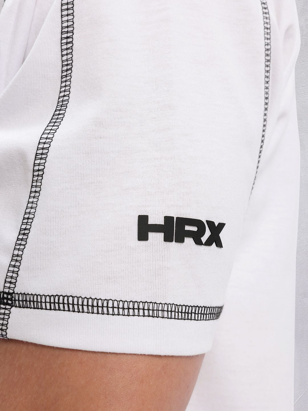 HRX by Hrithik Roshan Men Contrast Stitch T-shirt
