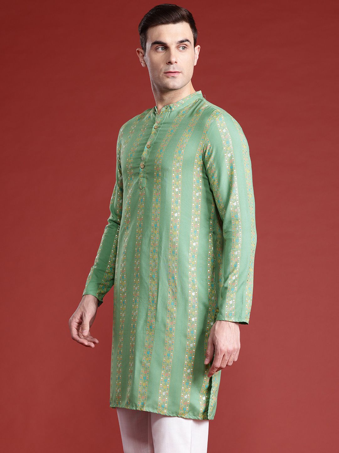 Anouk Printed Straight Kurta