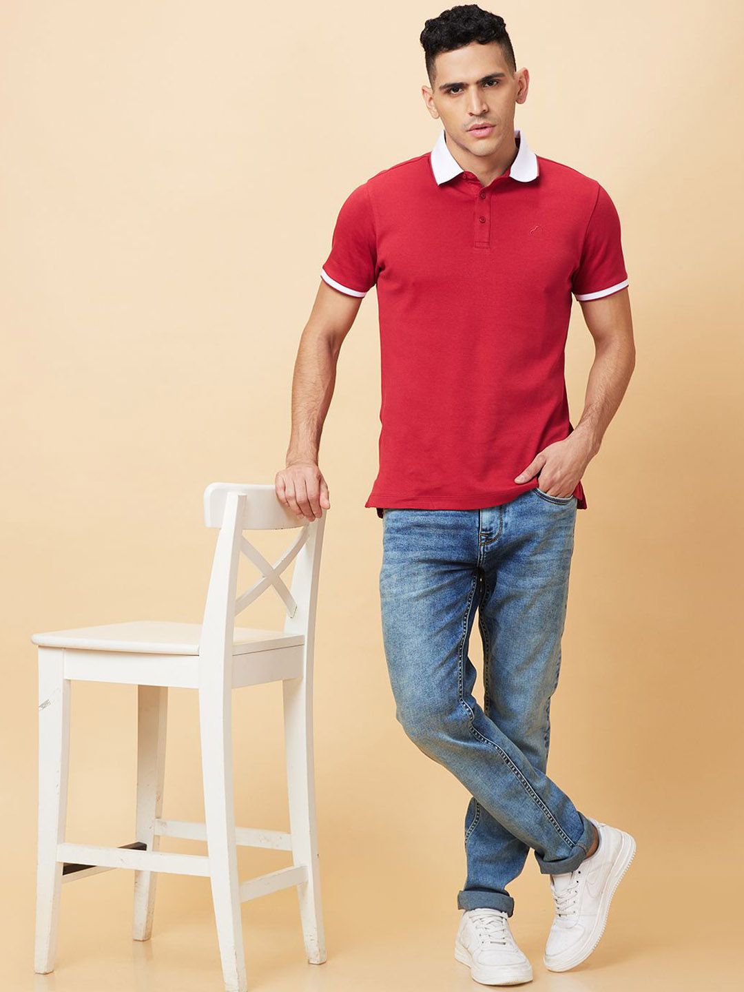 Being Human Men Slim Fit Heavy Fade Jeans