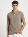 THE BEAR HOUSE Polo Collar Slim Fit Pure Cotton T-shirt