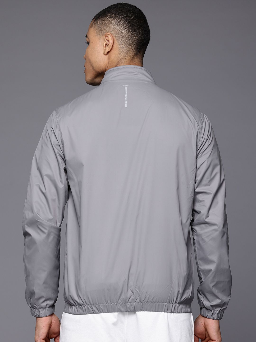 HRX by Hrithik Roshan Mock Collar Rapid-Dry Running Jacket