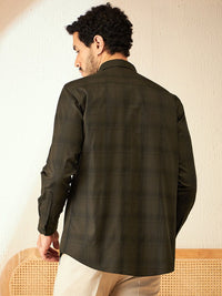DENNISON Smart Checked Casual Shirt
