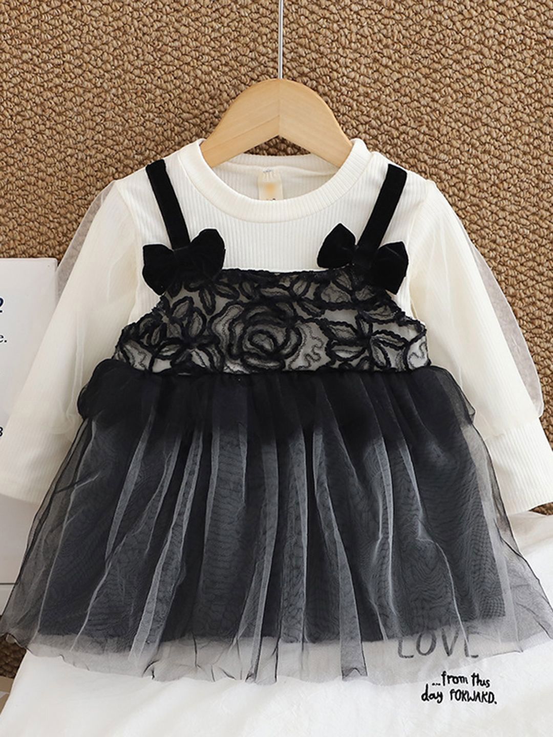 YK  Girls Gathered A-Line Dress