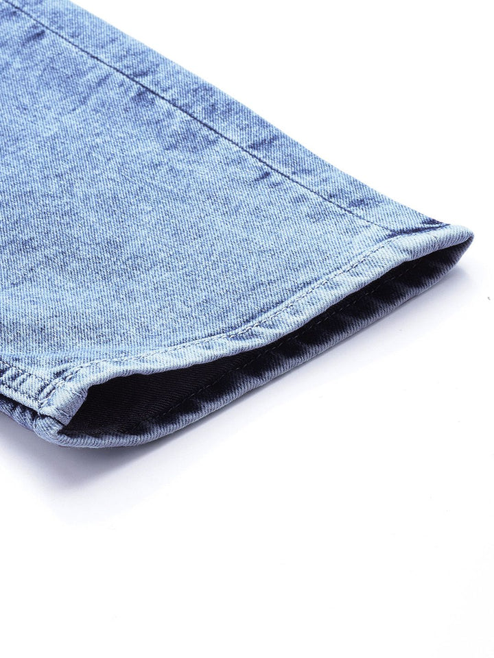 all about you Women Mom Fit Heavy Fade Stretchable Jeans