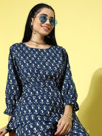 Libas Ethnic Motifs Printed Pure Cotton Night suit