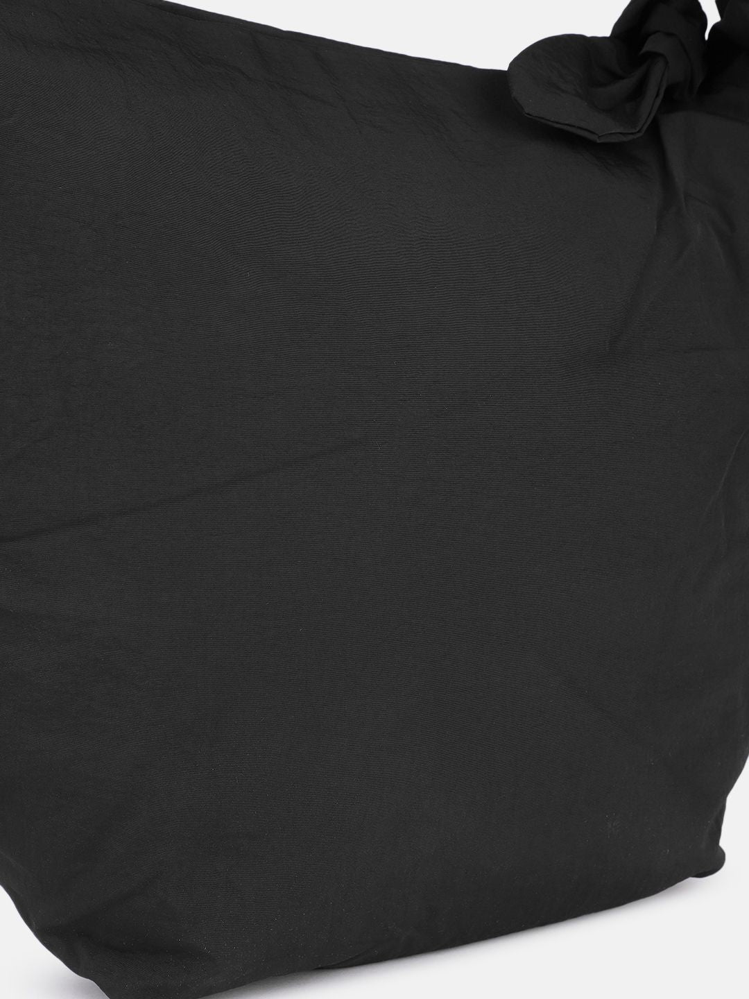 DressBerry Structured Shoulder Bag with Bow Detail