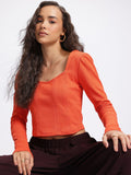 DressBerry Vibrant Vibes Panelled Top