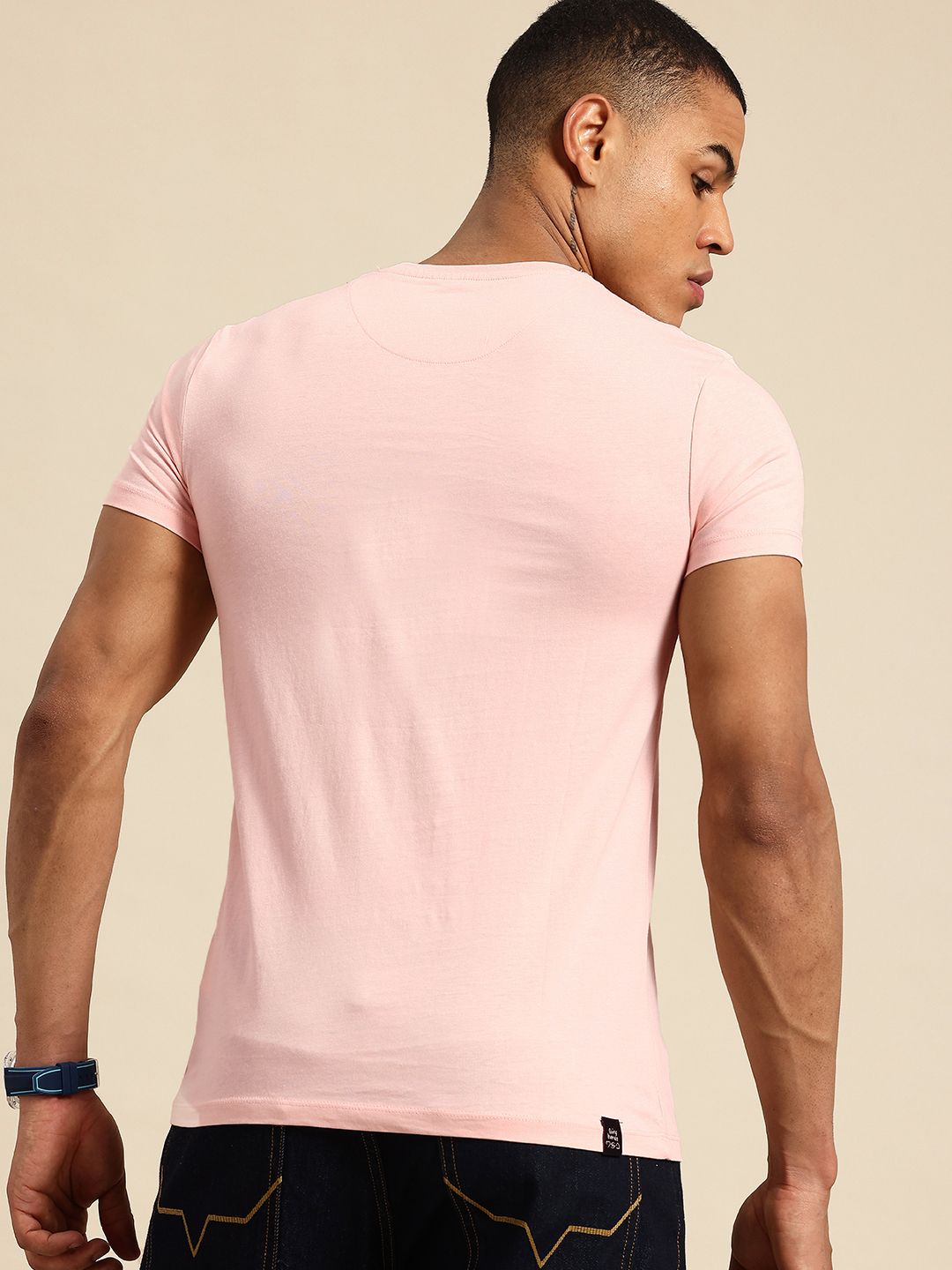 Being Human Printed Pure Cotton T-shirt
