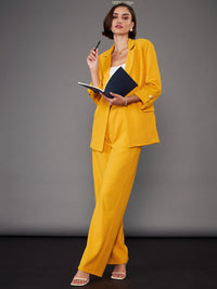 SASSAFRAS worklyf Self-Design Single-Breasted Blazers