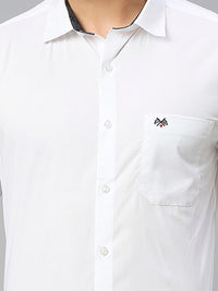 Thomas Scott Spread Collar Classic Fit Slim Fit Pure Cotton Formal Shirt