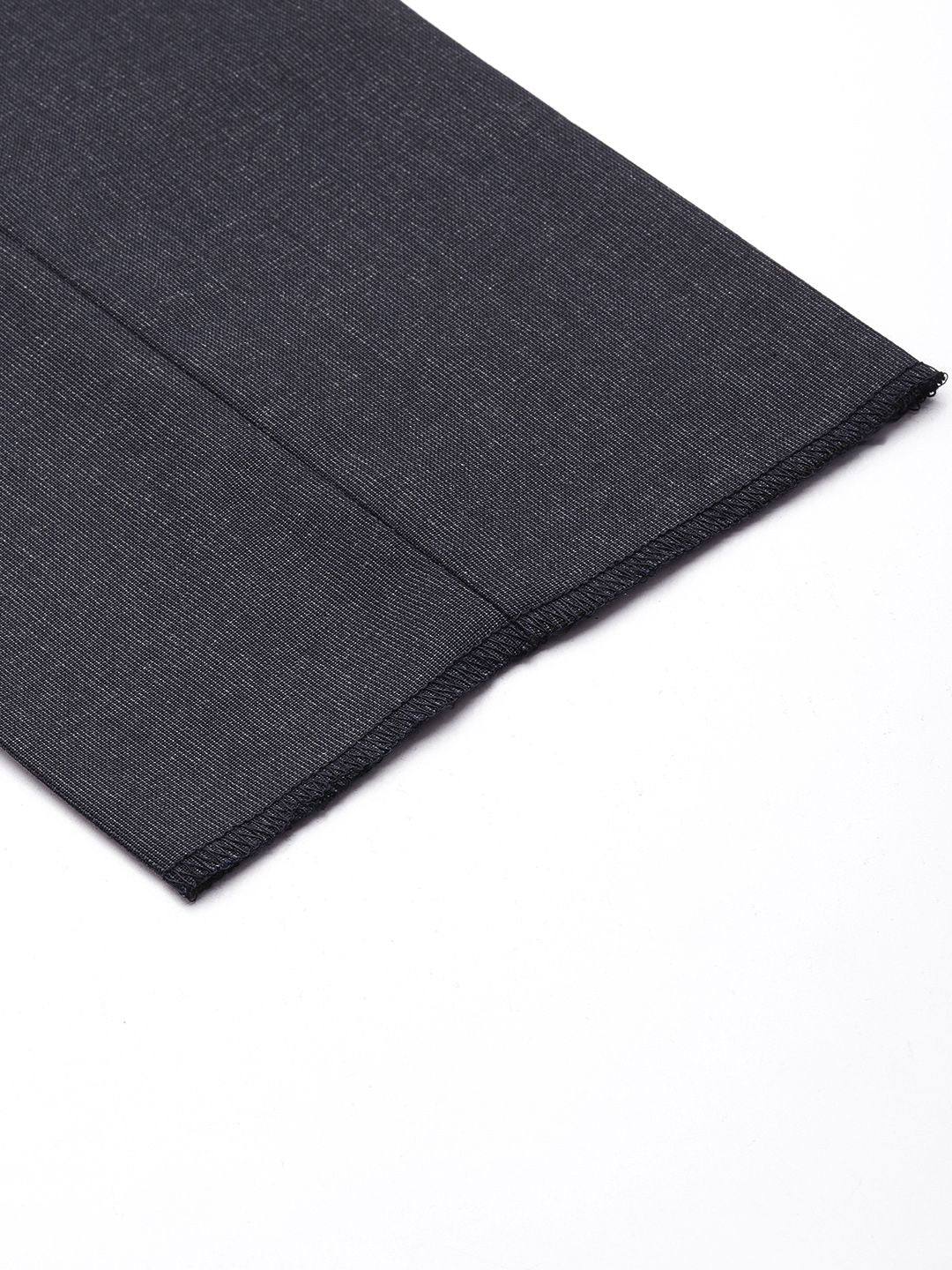 Raymond Men Solid Mid-Rise Slim Fit Formal Trousers