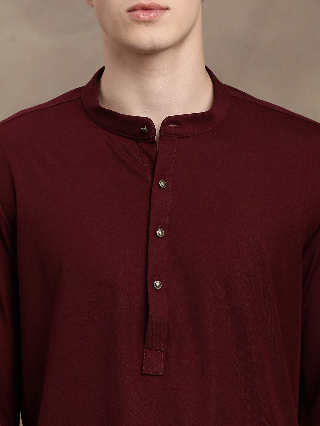 Turtle Men Thread Work Kurta