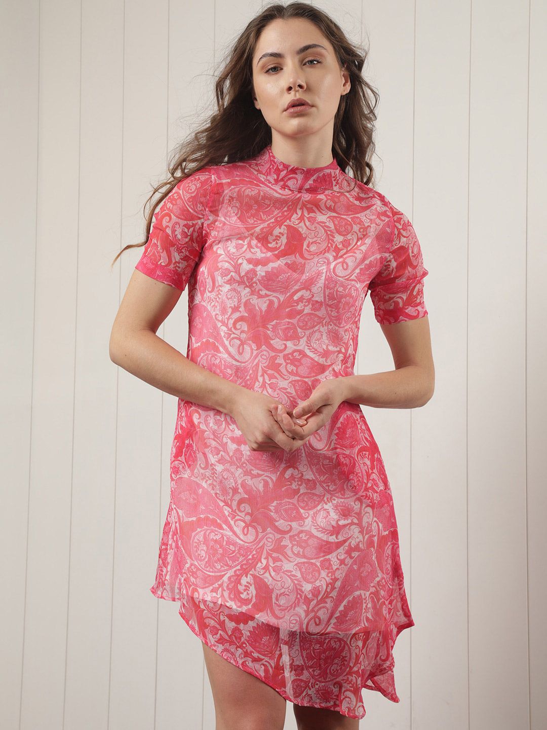 RAREISM Floral Print A-Line Dress