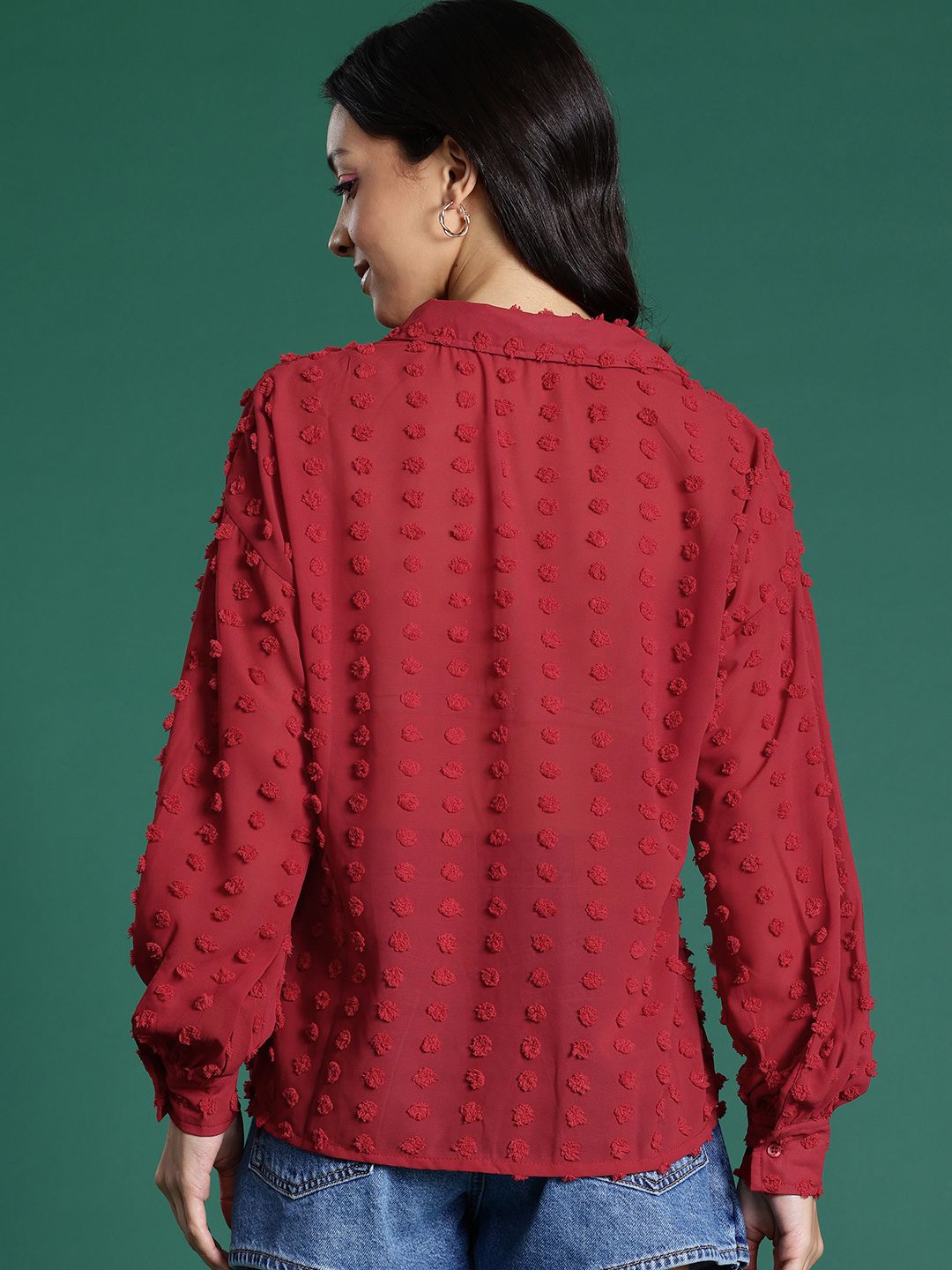 DressBerry Self-Design Casual Shirt