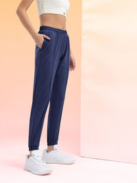 HRX by Hrithik Roshan Women Typography Detail Rapid-Dry Running Joggers