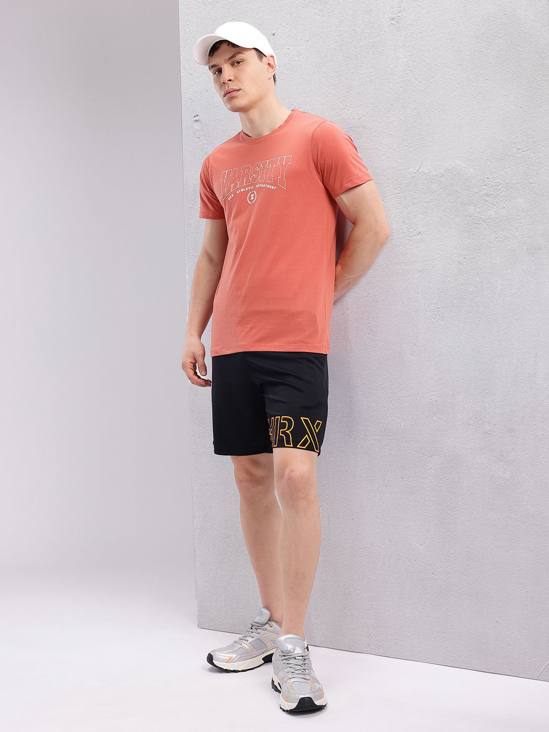 HRX by Hrithik Roshan Typography Printed T-shirt