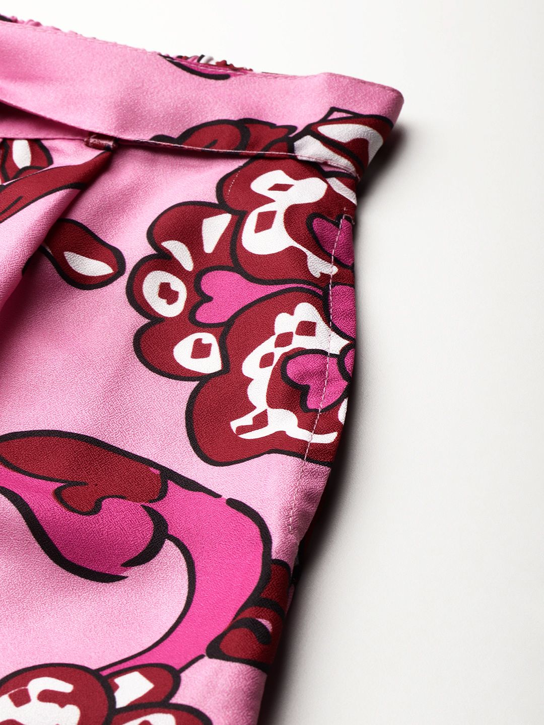 DressBerry Women Floral Printed Flared Trousers