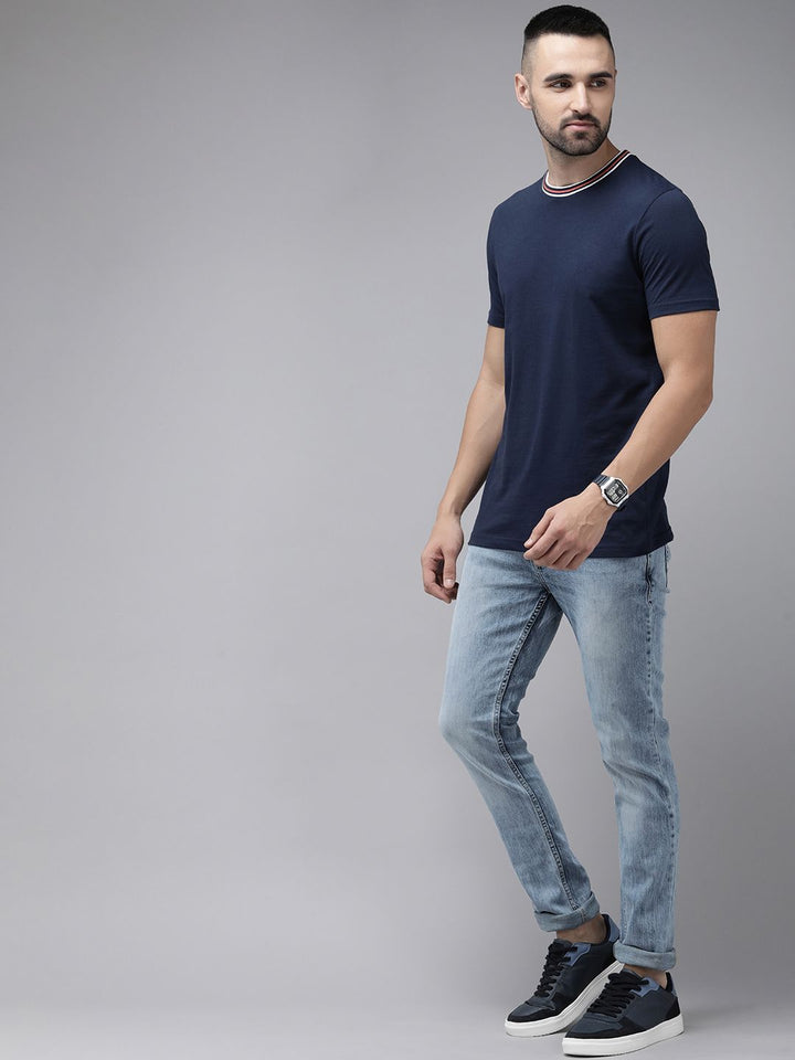 SPYKAR Men Skinny Fit Low-Rise Heavy Fade Stretchable Jeans