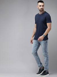 SPYKAR Men Skinny Fit Low-Rise Heavy Fade Stretchable Jeans