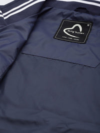 Being Human Mock Collar Varsity Jacket