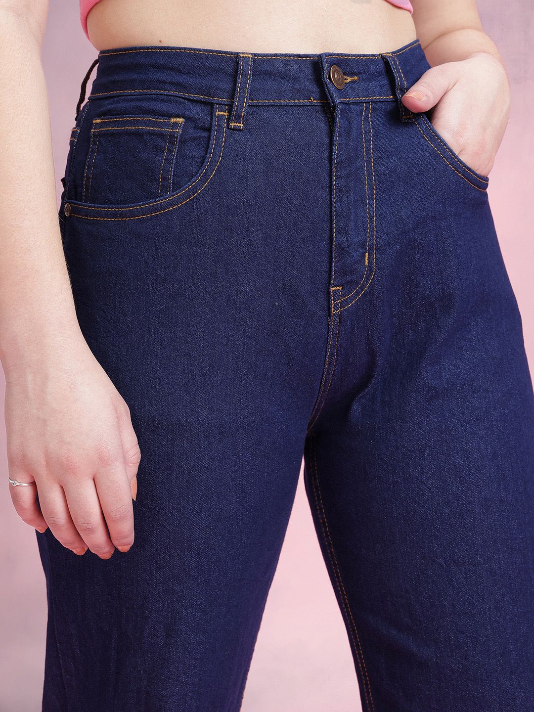 DressBerry Women Straight Fit Stretchable Jeans