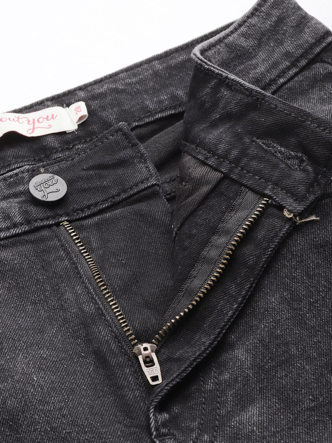 all about you Women Skinny Fit High-Rise Heavy Fade Stretchable Jeans