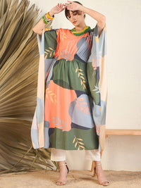 Indo Era Women Geometric Striped Anarkali Kurta