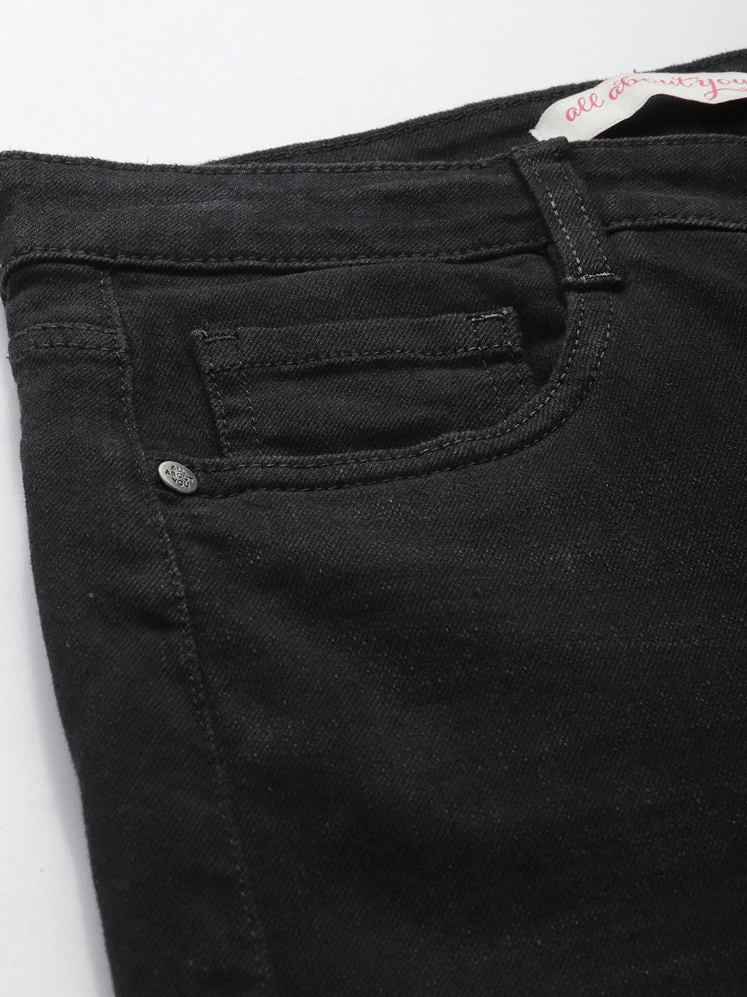 all about you Women Light Fade Mom Fit Stretchable Jeans