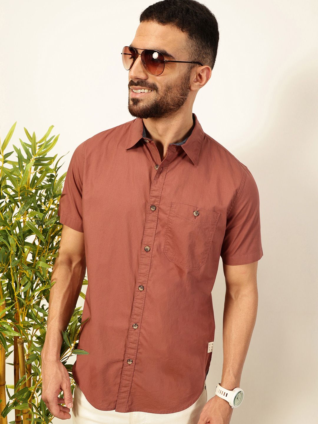 Thomas Scott Men Premium Opaque Casual Shirt