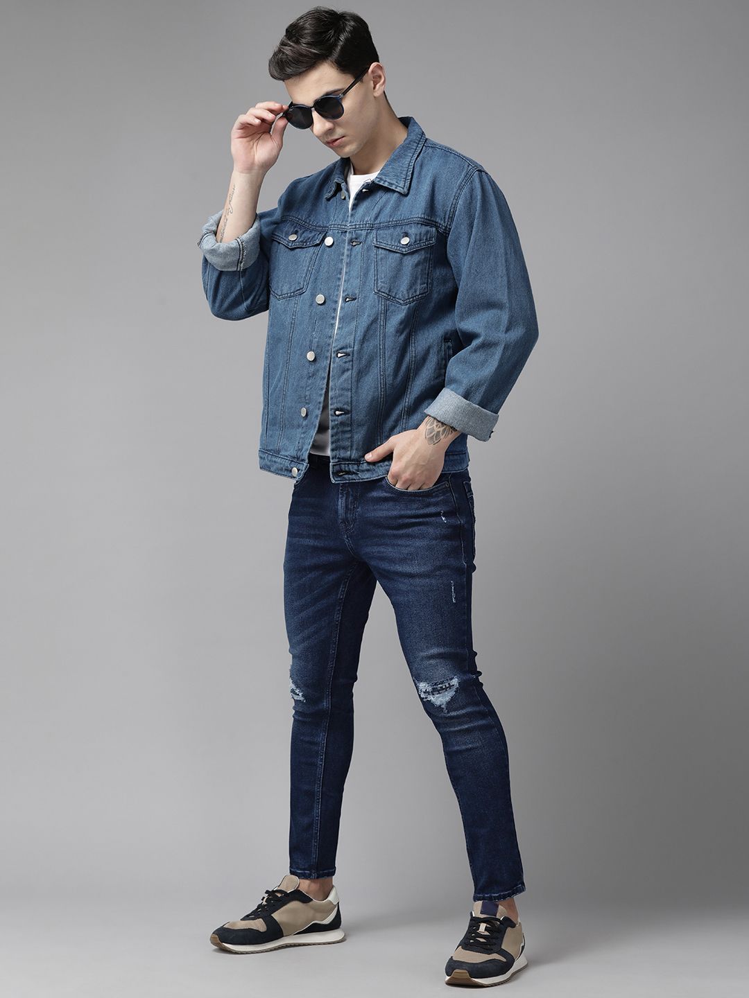 SPYKAR Men Skinny Fit Light Fade Stretchable Jeans